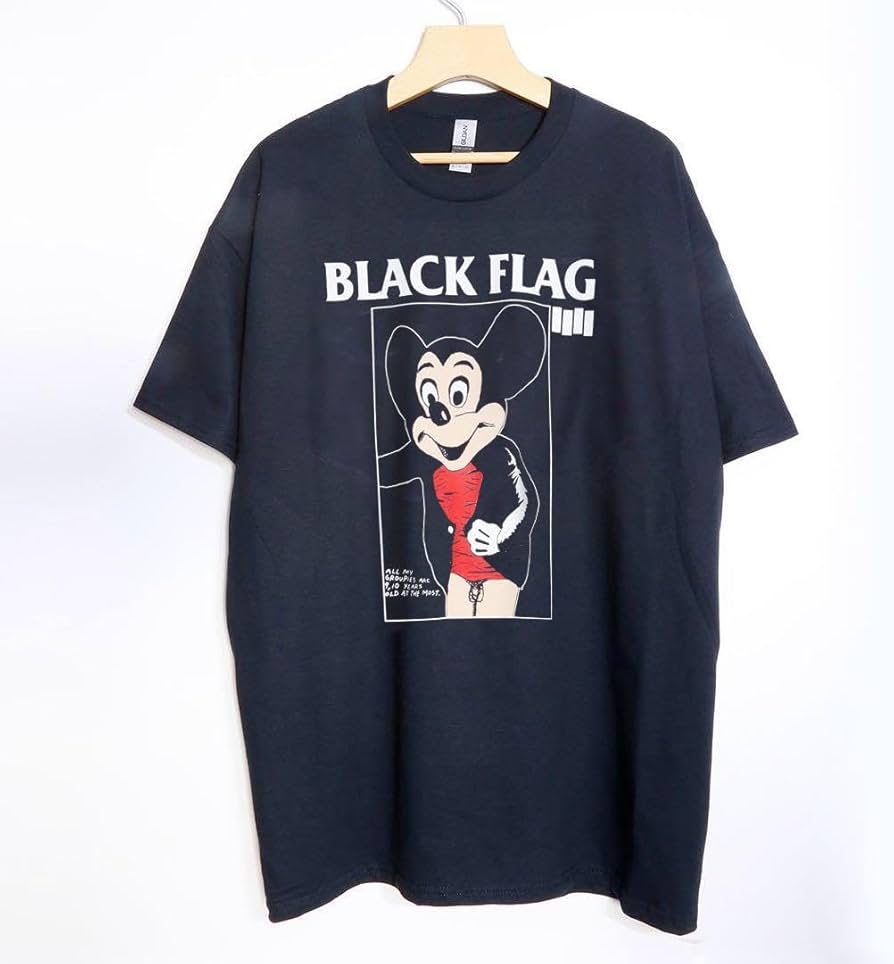 Amazon.co.jp: XL BLACK FLAG ブラック フラッグ Tシャツ 野村訓市
