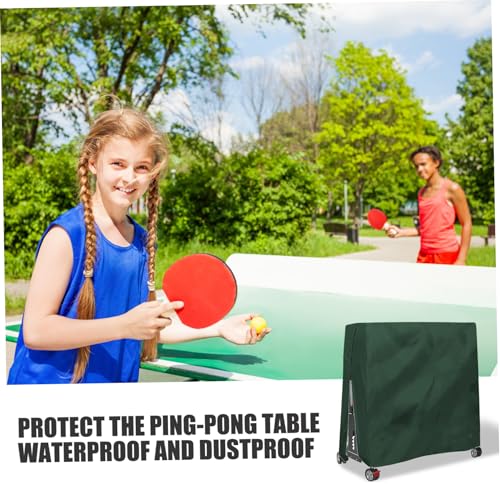 Bâche table de ping-pong imperméable et anti-poussière avec zip intégral