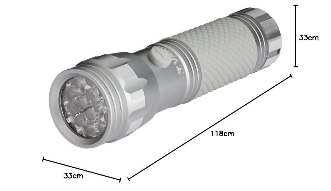 Latarka VARTA UV wraz z bateriami 3 x AAA – sprawia, że niewidzialne staje się widzialne, pomocna w utrzymywaniu higieny