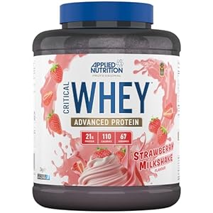 Applied Nutrition Kritische whey 2,27 kg aardbeimelkshake