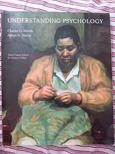 Understanding Psychology Third Edition (Custom ... 0536061645 Book Cover