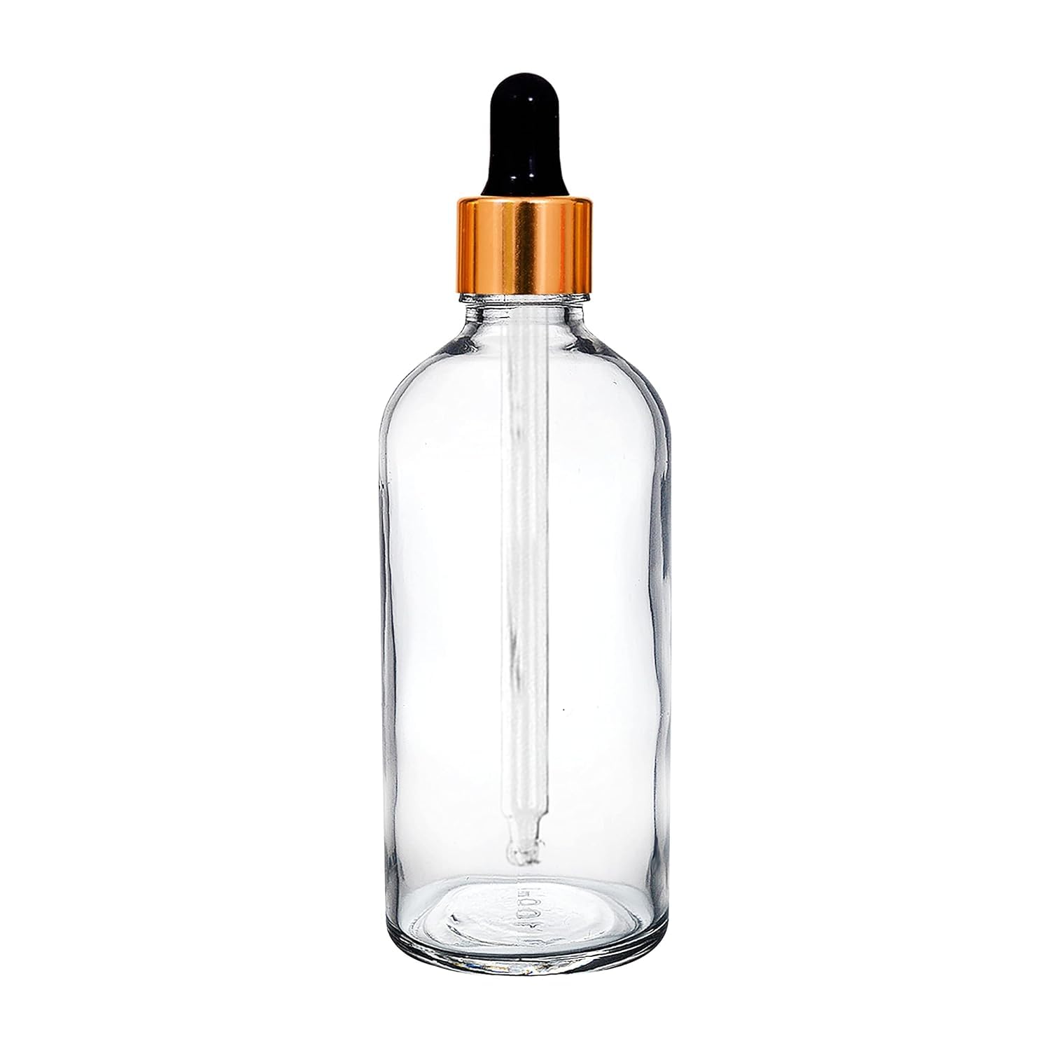 LEMON LIFE Transparent Glass Dropper Bottle with Rose Gold Cap for Essential Oil & DIY Perfume Use-image-28
