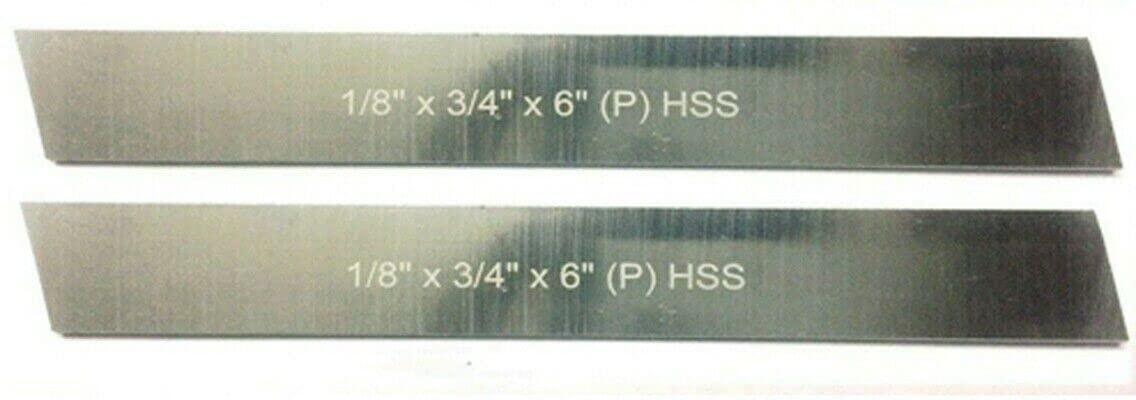 Lathe Set of 2 HSS Parting Or Cut Off Blades Bits 1/8"x 3/4" (Wide) x 6" (Long) (B0BNJPLP36) Amazon Price History, Amazon Price Tracker