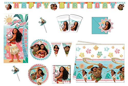 Preisvergleich Produktbild Procos 10115653 Partyset Vaiana, XXL