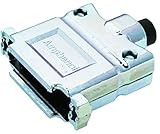 AMPHENOL COMMERCIAL PRODUCTS 17E165725 D SUB BACKSHELL, SIZE DB, ZINC ALLOY (100 pieces)