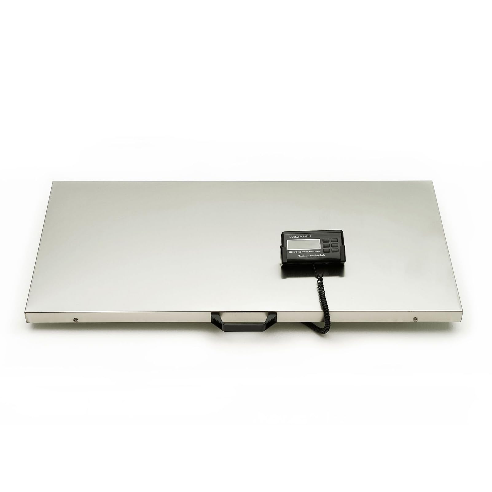 Cyfrowa waga dla psów, 1100LB Cyfrowa waga Duża platforma Waga weterynaryjna dla zwierząt domowych, g/kg/oz/lb Przełączalna, dla zwierząt Bydło Kozy Świnie Konie Owce, 300kg/660Ib, 300kg/660Ib