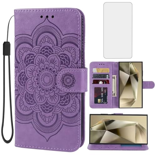 Protection écran et étui portefeuille Galaxy S24 Ultra contre les rayures