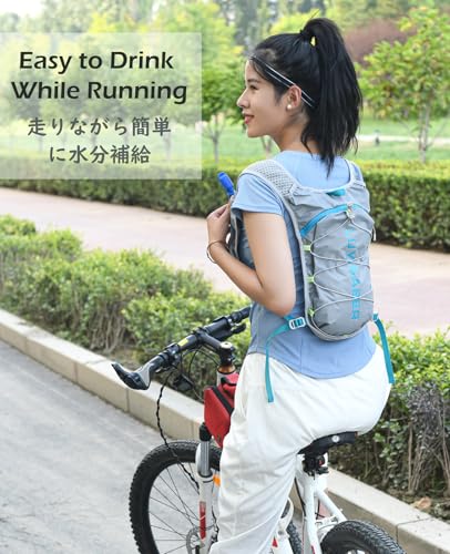 Image of TRIWONDER Hydration Vest Running Backpack for Men & Women, Water Pack for Hiking, Camping, Climbing & Cycling, Lightweight Daypack