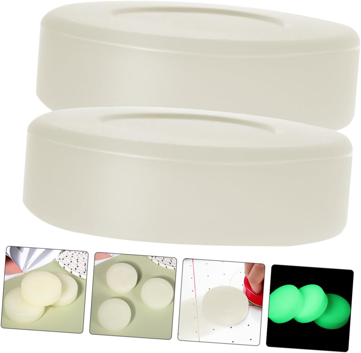 POPETPOP Ice Hockey Outdoor for Sports Hockey Parts Glowing Ice Hockey Plastic Hockey Puck Hockey Practicing Puck