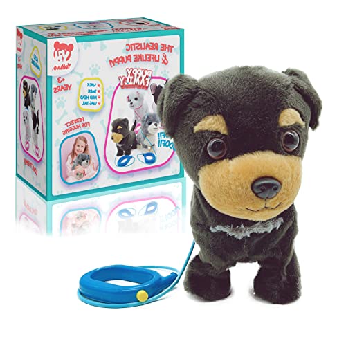 Yh Yuhung NO. 002 Walking And Barking Toy Dog With Remote Control Leash Puppy Interactive Stuffed Animated Dog Toys thumb #5