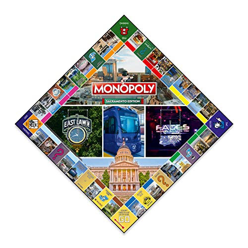 Monopoly Sacramento Edition - Juego de Mesa Familiar miniatura 2