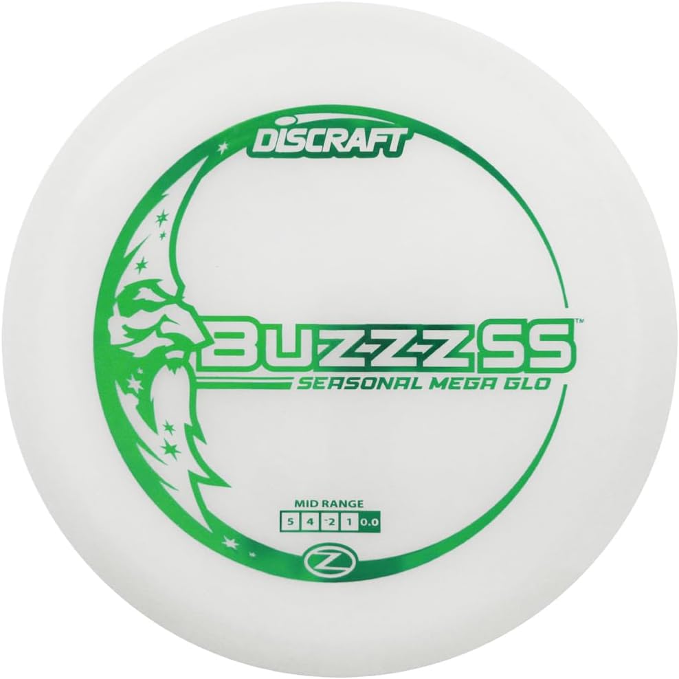 Discraft Seasonal Mega Glo Z Buzzz SS Midrange Golf Disc [Colors Will Vary]