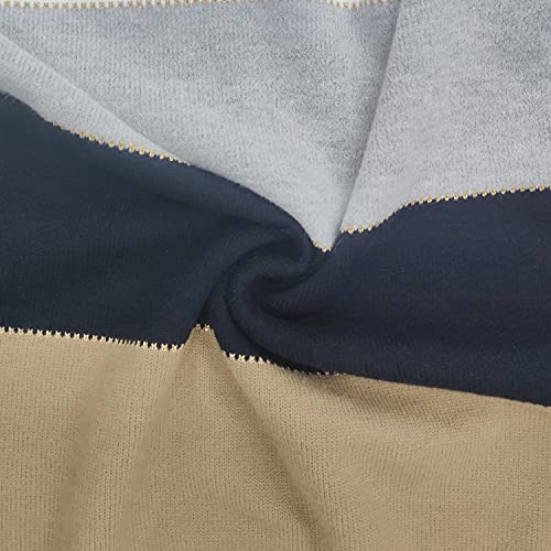 Jayscreate Women's Winter Sweater Dress Casual Long Sleeve Crew Neck Loose Shift Slim Fit Soft Warm Knit Elegant Dress4