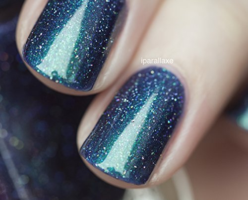 Image of ILNP Interstellar - Navy, Teal, Purple Holographic Nail Polish