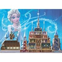 Ravensburger Disney Castles Elsa 1000 Piece Jigsaw Puzzles for Adults and Kids Age 12 Years Up - Frozen 2