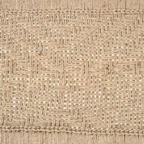 Image of JAE Furniture FURNWEAVE Wooden Bench for Seating | Handcrafted Sheesham Wood Bench for Living Room, Balcony & Garden | Traditional Patio for Outdoor with Jute Handwoven Rope | Jute