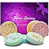 Cleverfy Shower Steamers Aromatherapy – Variety Pack of 6 Shower Bombs with Essential Oils. Self Care and Relaxation…