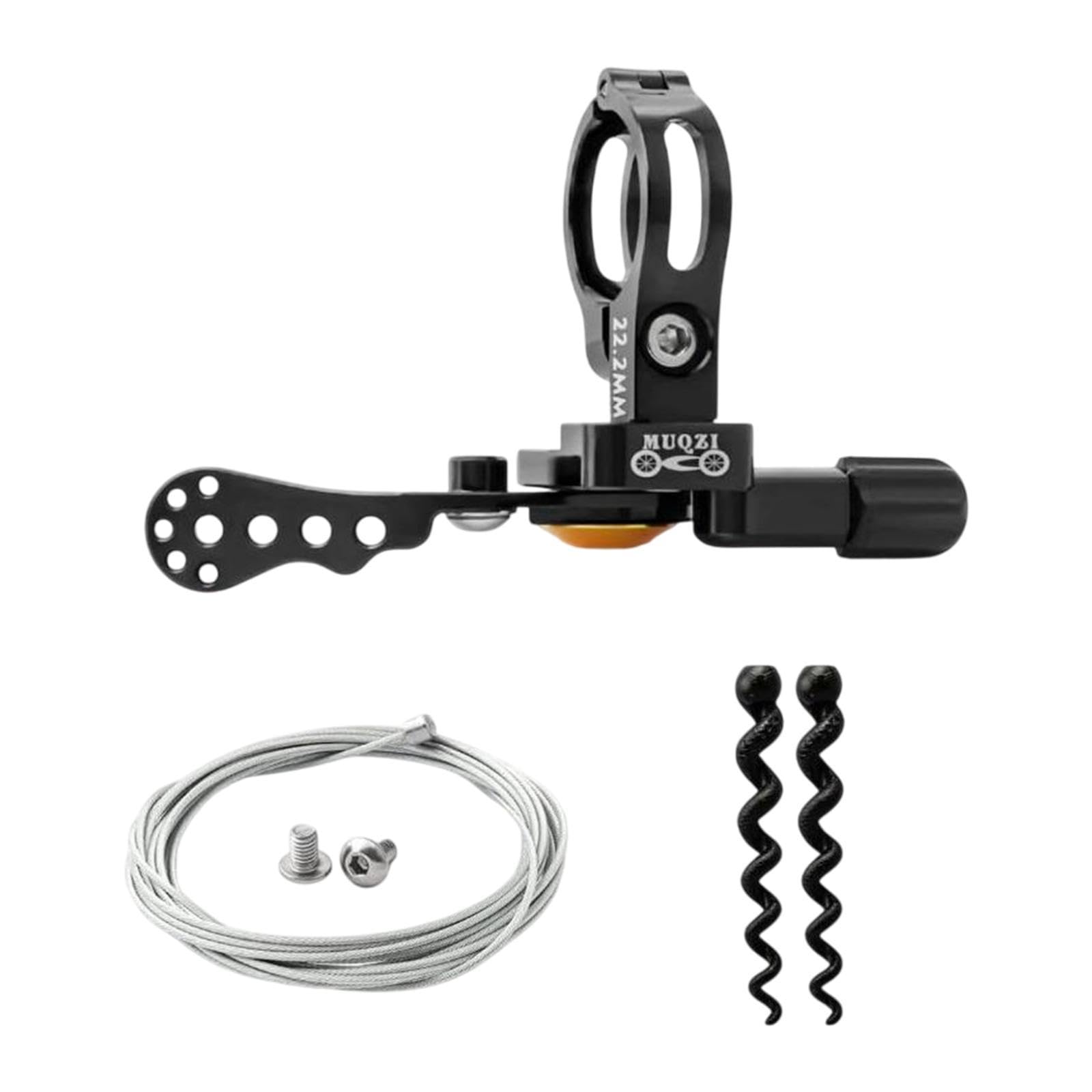 Leva del Reggisella Telescopico con Comando Remoto Regolabile, Accessorio Meccanico per Bicicletta, Leva del Cambio con Cavo per La Guida