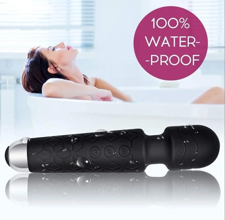 SOME TWIST Handheld Body Massager, USB Rechargeable, Waterproof 2 516n6vY42bL