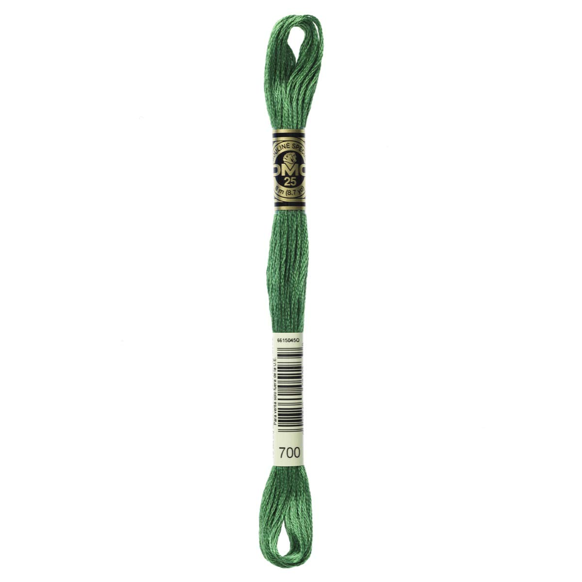 DMC Embroidery Floss Mouline Stranded Cotton Thread for Hand Embroidery and Sewing - Colour No: 700-5 x 8m Skeins โ image 1