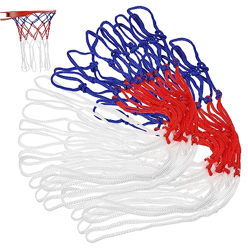 KOMBIUDA Basketball Net Kit 2 Pcs Replacement Nets Basketball Hoop Accessories Easy Install