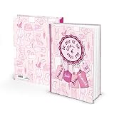 Logbuch-Verlag Kleines Einnahmen Ausgaben Buch zum Einschreiben der Kosten Haushaltsbuch rosa Notizbuch Geschenk Mädchen Frau A5