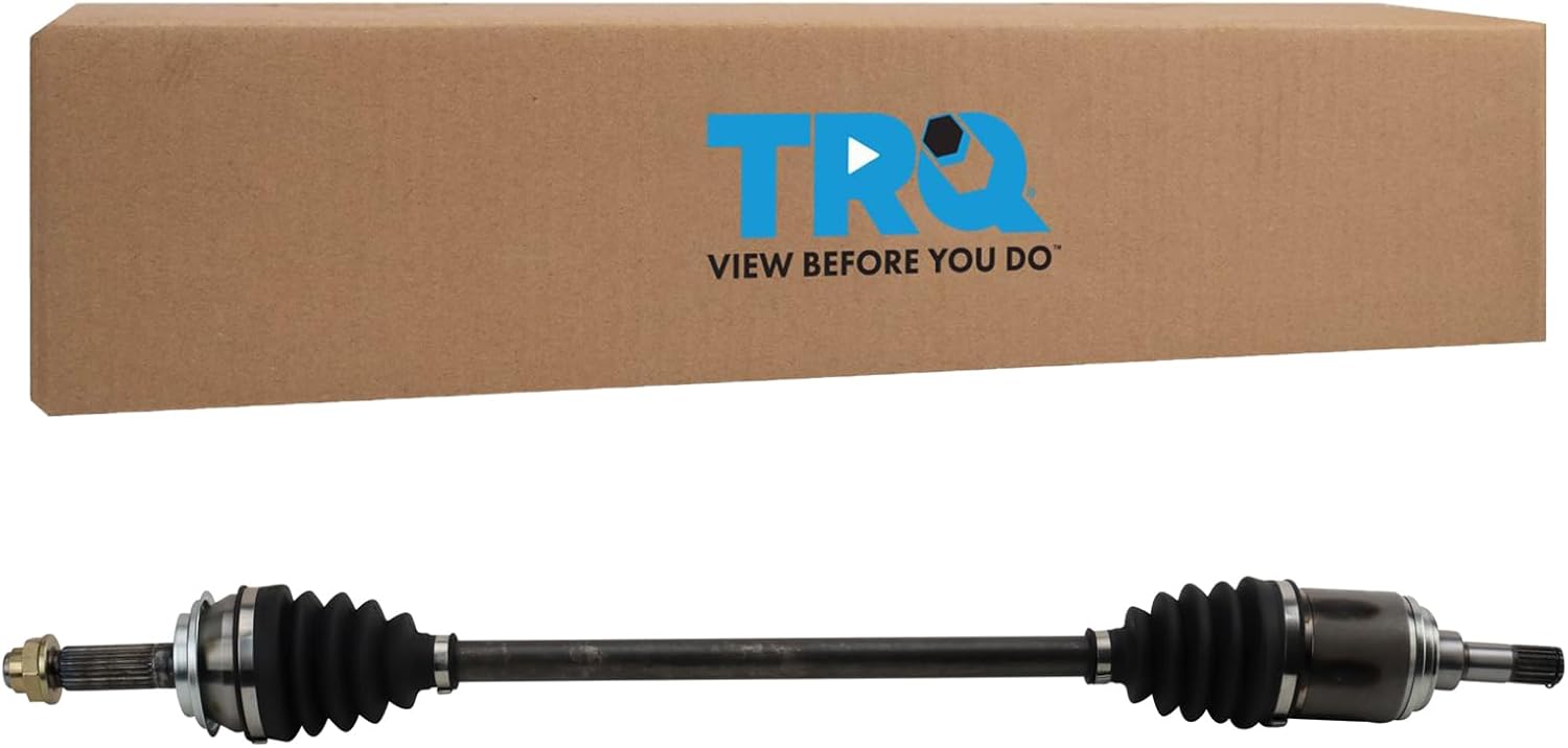 TRQ Rear Driver Side CV Axle Assembly Compatible with 2015-2016 Honda CR-V 2013-2014 CR-V All Wheel Drive