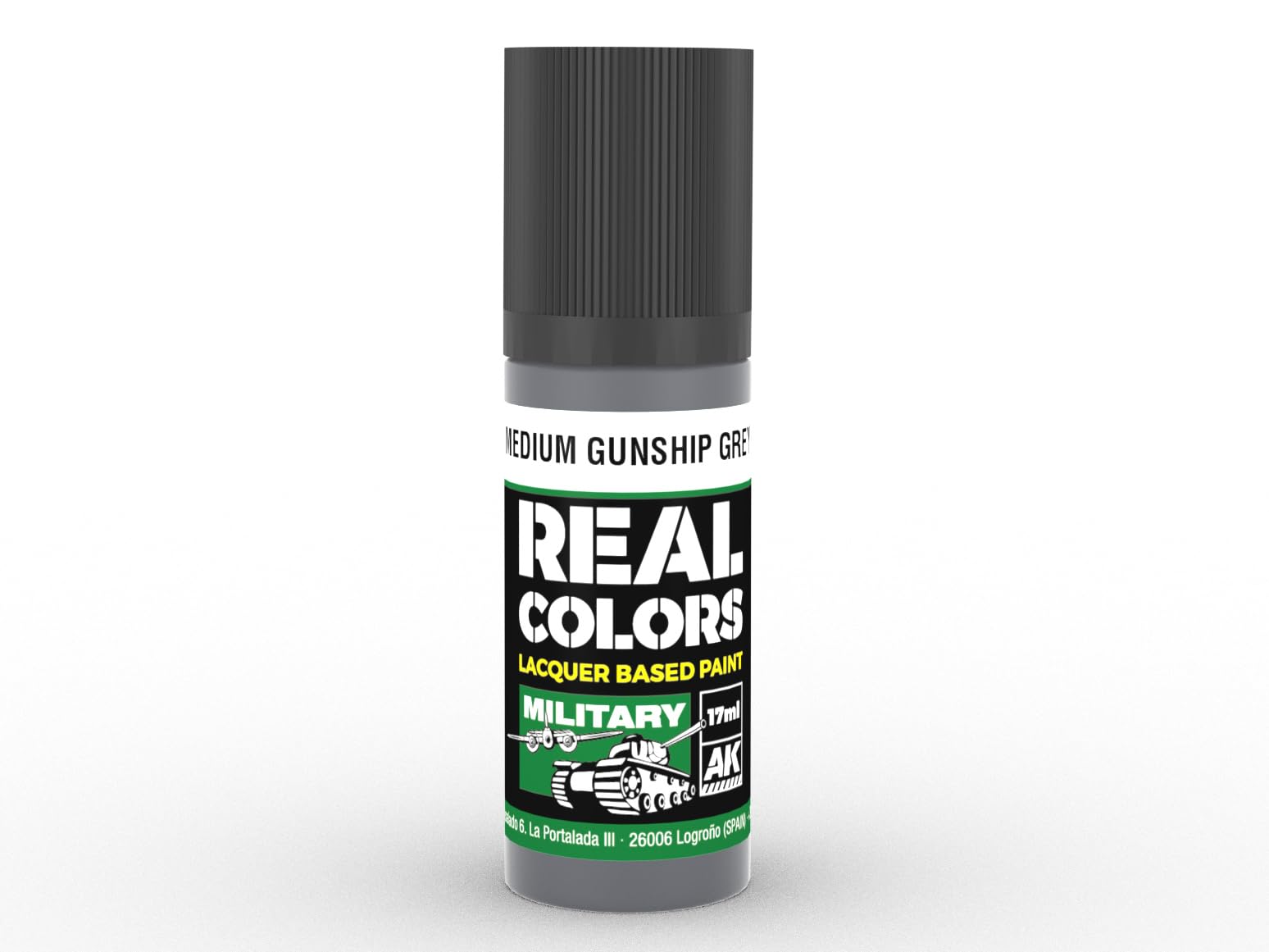 Ak Interactive Grey Ak Real Colors Rc913 Medium Gunship Fs 36118 (17Ml) (Old Rc244)