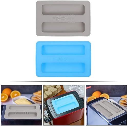 Miniatura 8 de Tostadora 2 piezas de cubierta para tostadora de 2 rebanadas, tapa de tostadora de silicona, cubierta superior para tostadora de electrodomésticos