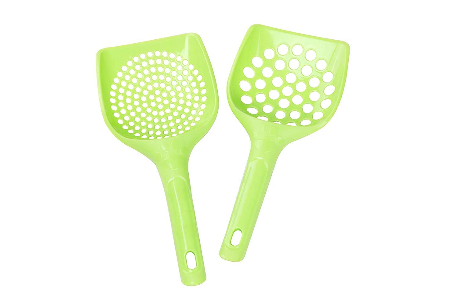 Pet Guard Micro Cat Litter Scoop 2 in 1 Set Green (Big Hole & Small Hole) (B08T8JPF83) Amazon Price History, Amazon Price Tracker