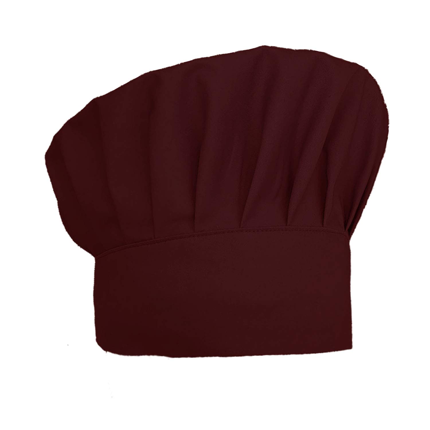 Tailor's Men's Wine Chef Hat Adjustable Elastic Baker Kitchen Cooking Chef Cap