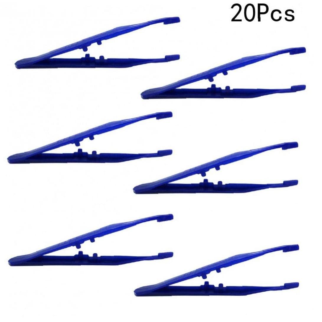 Amazon.co.jp: 20ピース 使い捨て ピンセット 療 ビーズ 小型 