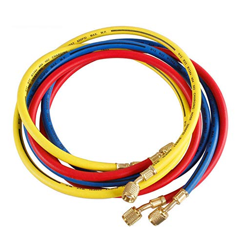 Tubo de refrigerante Entweg, 3 peças de mangueiras SAE de 1/4 polegada (1/4 polegada), tubo de refri