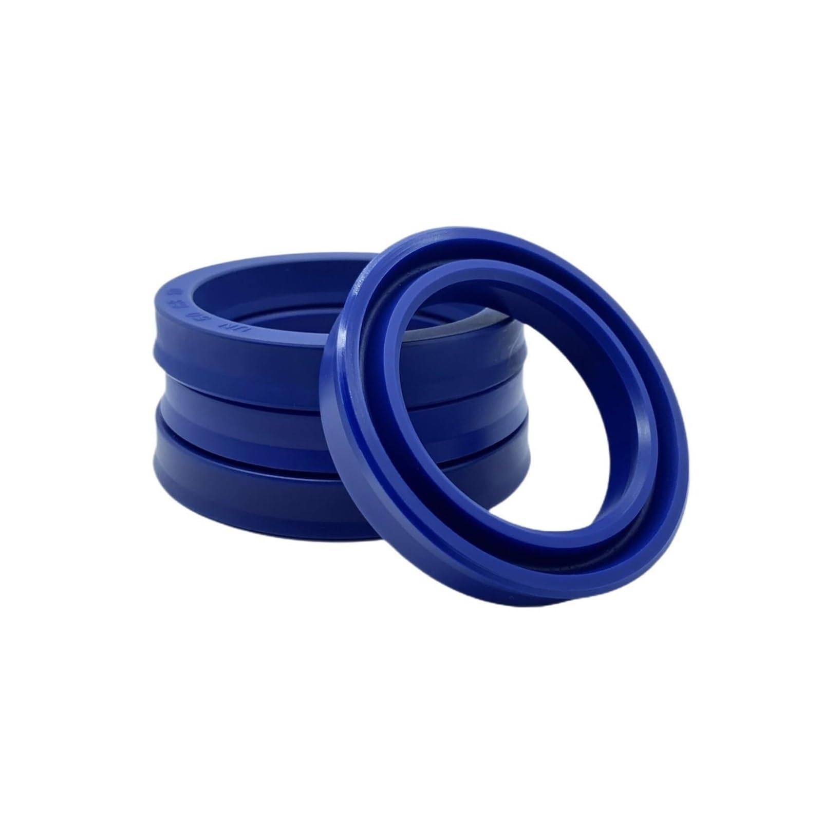 ID 16-24mm wał promieniowy uszczelka hydrauliczna poliuretanowy wał tłokowy tłoczysko PU pojedyncza warga U kubek uszczelka olejowa O-ring (16x24x8 (2 szt.)),Niezawodny Materiał(16x22x4(2pcs))