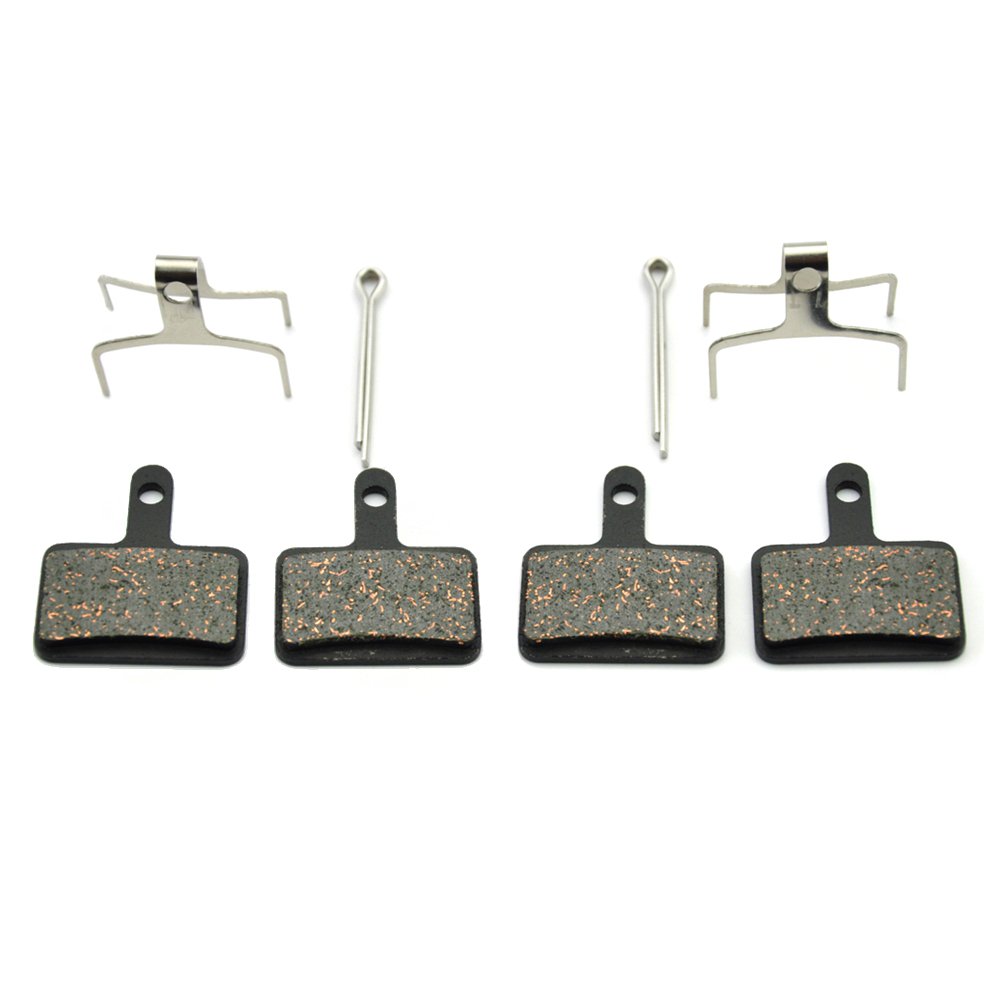 Bike Disc Brake Pads for Shimano DS-01S M355 M395 M446 M485 M495 Replacement Pads for Tektro Orion Gemini Auriga Draco Made Of Kevlar Fiber and Copper Stronger Braking Power Less Noise (For-Shimano)