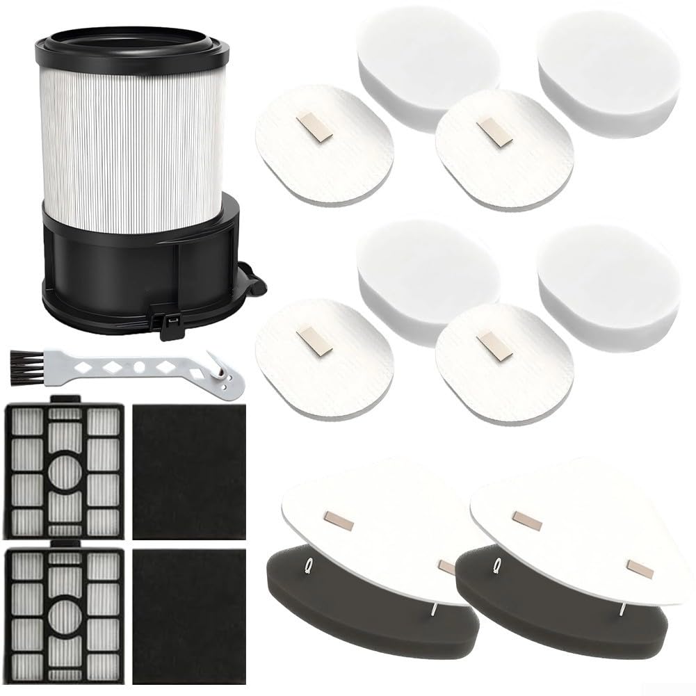 Kit Filtros para shark IP3251EUT Anti-Pelo Mascotas Kit Filtros