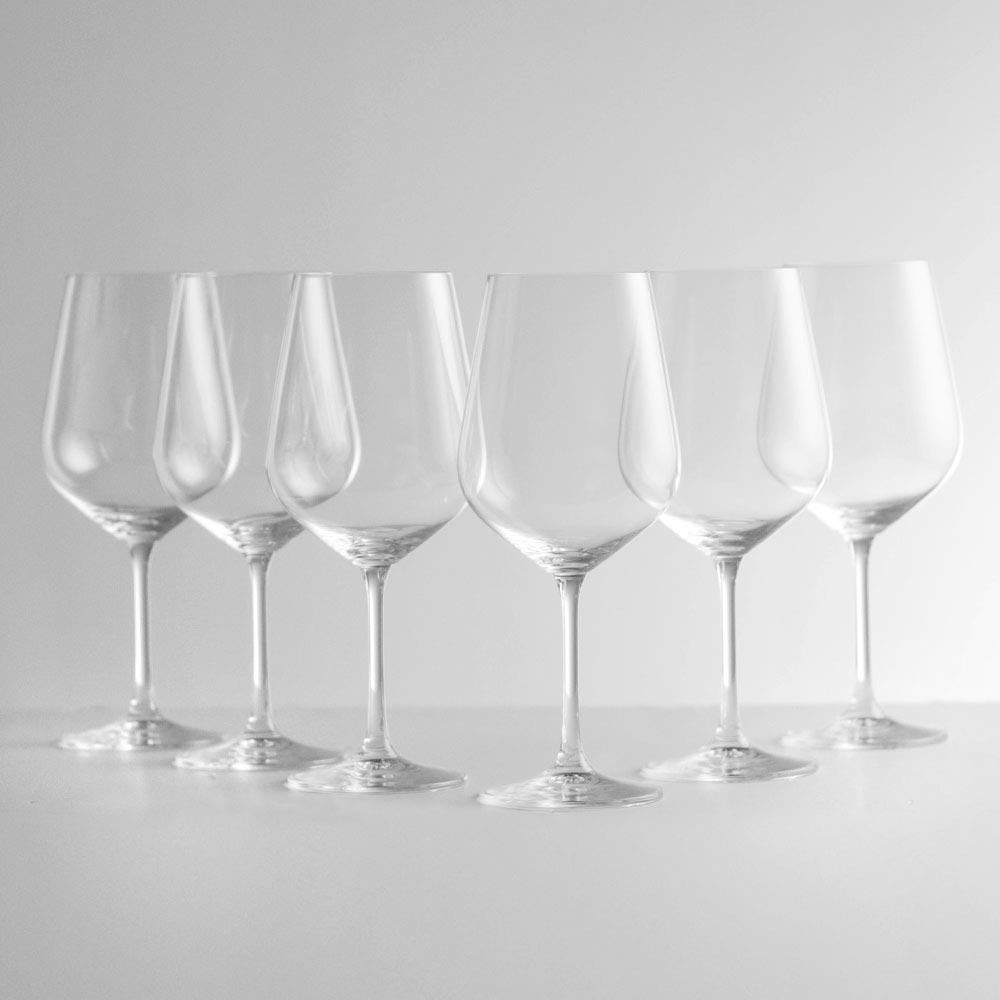 BuyFnBPure Red Wine Glass, 580 ml by Wild Magma, led-free crystal glass made in Czech Republic!