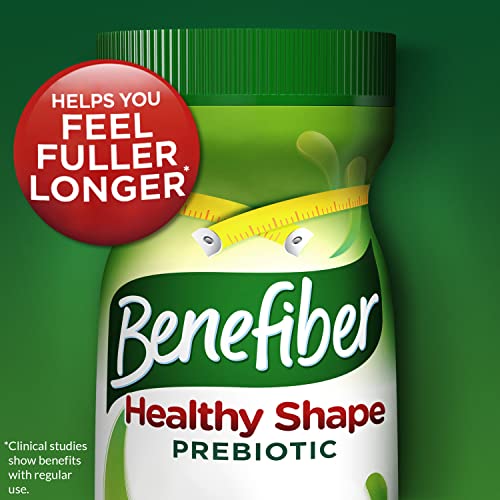 Benefiber Healthy Shape Prebiotic Fiber Supplement Powder for Digestive Health, Daily Fiber Powder - 67 Servings (17.6 Ounces) - Image 4