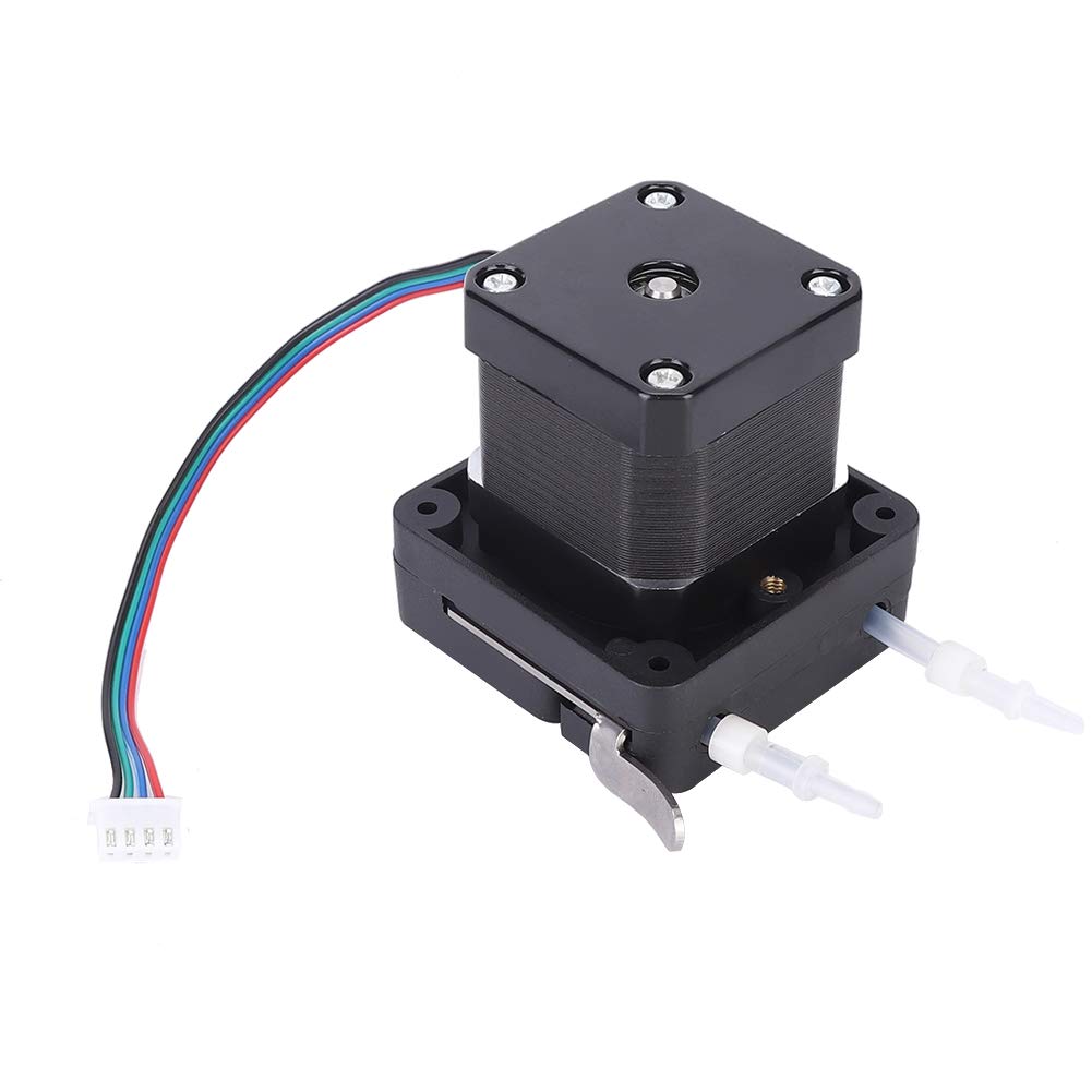 Denash 42 Stepper Motor Anticorrosion Peristaltic Pump Dosierpumpe 6-24 V, Kompakte Größe und Wearresistant für -Projekte