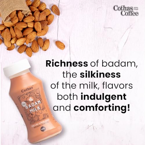 Cothas Badam Milk made with Real-Toned Milk 150ml Pack of 6 - Image 3