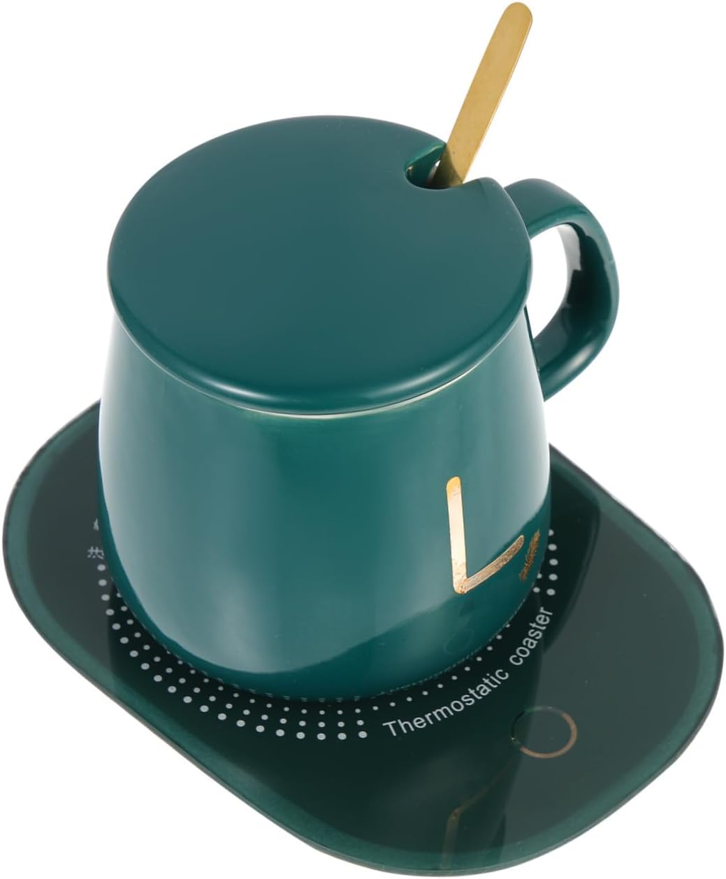 Ceramic Coaster Beverage Warmer Home Cup Warmer Mug Heater Milk Heater for Office