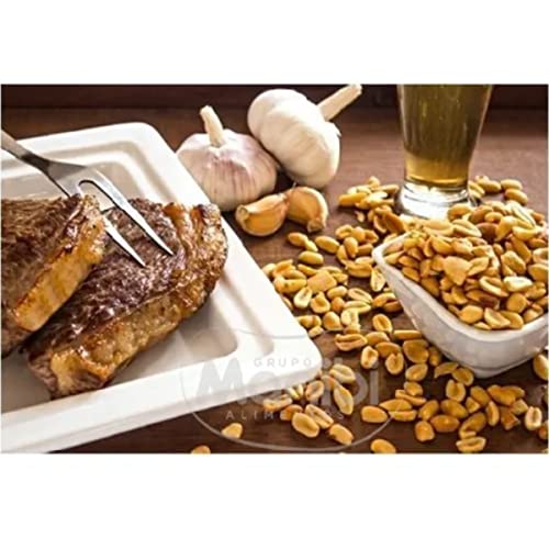 Amendoim Torrado Sem Pele Temperado Alho 1kg Beliskat