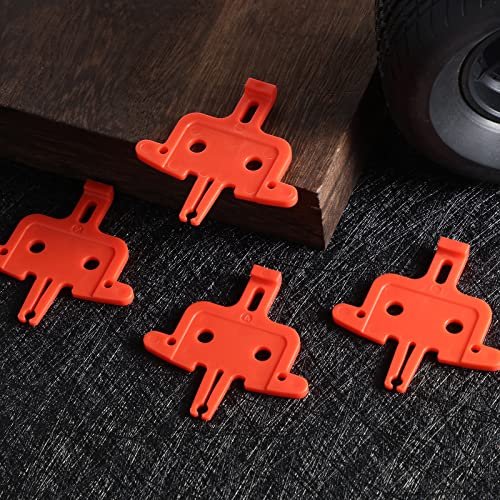 Fabbay 4 Pieces Bicycle Brake Spacer Disc Bike Hydraulic Disc Brakes Pads Bike Disk Brake Spacer Bike Brake Pads Empty Pinch Cycling Repair Tools Compatible With Shimano, Mtb, Mountain Bike Road Bike #TOP6
