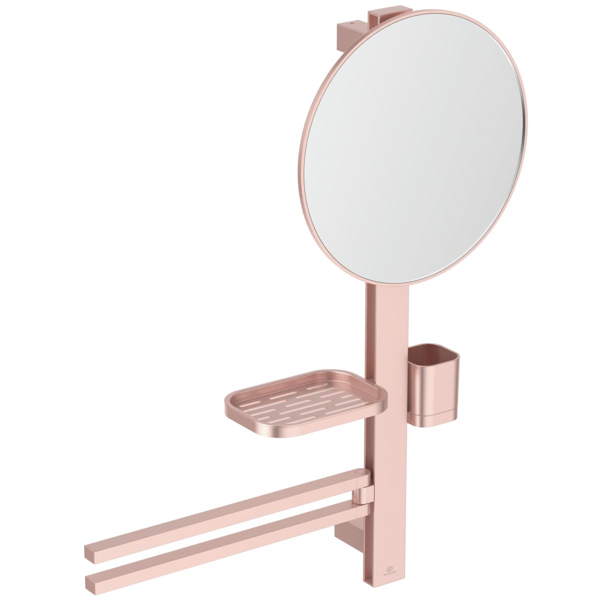 Miroir de courtoisie Alu+ Ideal Standard, combinaison M rosé