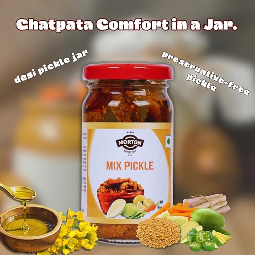 Image of Birla Morton Mix Pickle 400 Gm & Mango Pickle 400 Gm Pack of 2