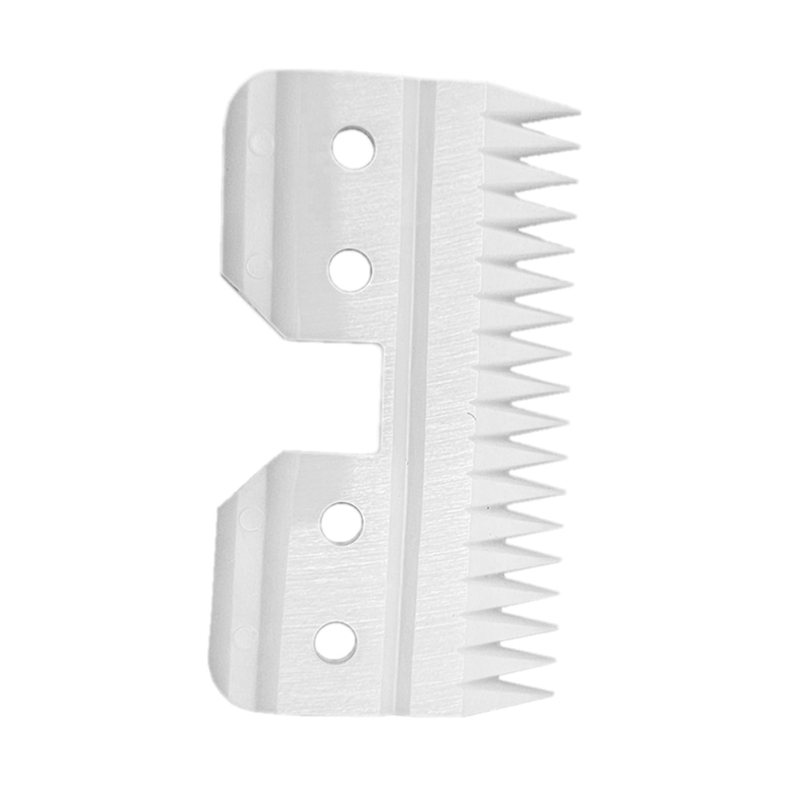 Compatible con Andis, Compatible con Oster, Compatible con Wahl, Cuchilla | Cuchilla Cortapelos Desmontable De Cerámica Blanca For Peluquería Canina, , , , Clippers(4pcs)