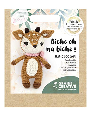 Kit crochet Biche - 17 cm - 12 pcs