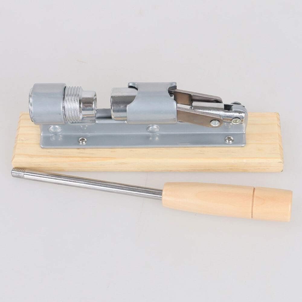 Liudan Stainless Steel Nutcracker Clip Mechanical Pel Note Note Filbert Nut Nut Cracker No Tins Nutcracker PLICE PLICE Almond Cracker (Colour: Brown)