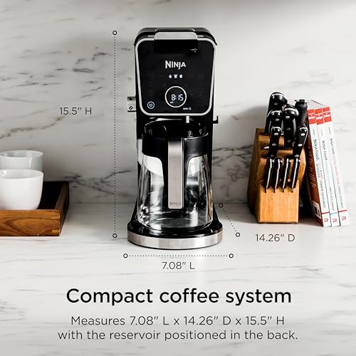 Ninja Specialty Drip Coffee Maker, DualBrew Pro, Black, CFP301 - image 9