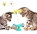 Kaiyingxin Juguete de Molino de Viento para Gato, Juguete Interactivo de Burlas Giratorias para Gatos, Juguete Giratorio para Mascotas, Juguetes interactivos para Gatos